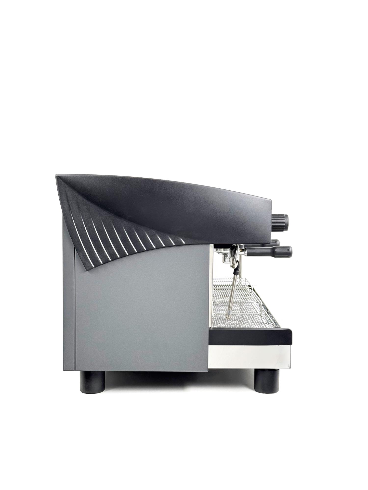 КОФЕМАШИНА ПОЛУАВТОМАТ ROBUSTEZZA ST2M/ ЧЕРНАЯ+ВЫСОКАЯ ГРУППА МУЛЬТИФАЗНАЯ — 2