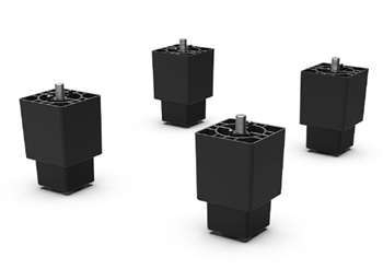 КОМПЛЕКТ НОЖЕК ДЛЯ УСТАНОВКИ НА ПОВЕРХНОСТЬ UNOX XUC044
