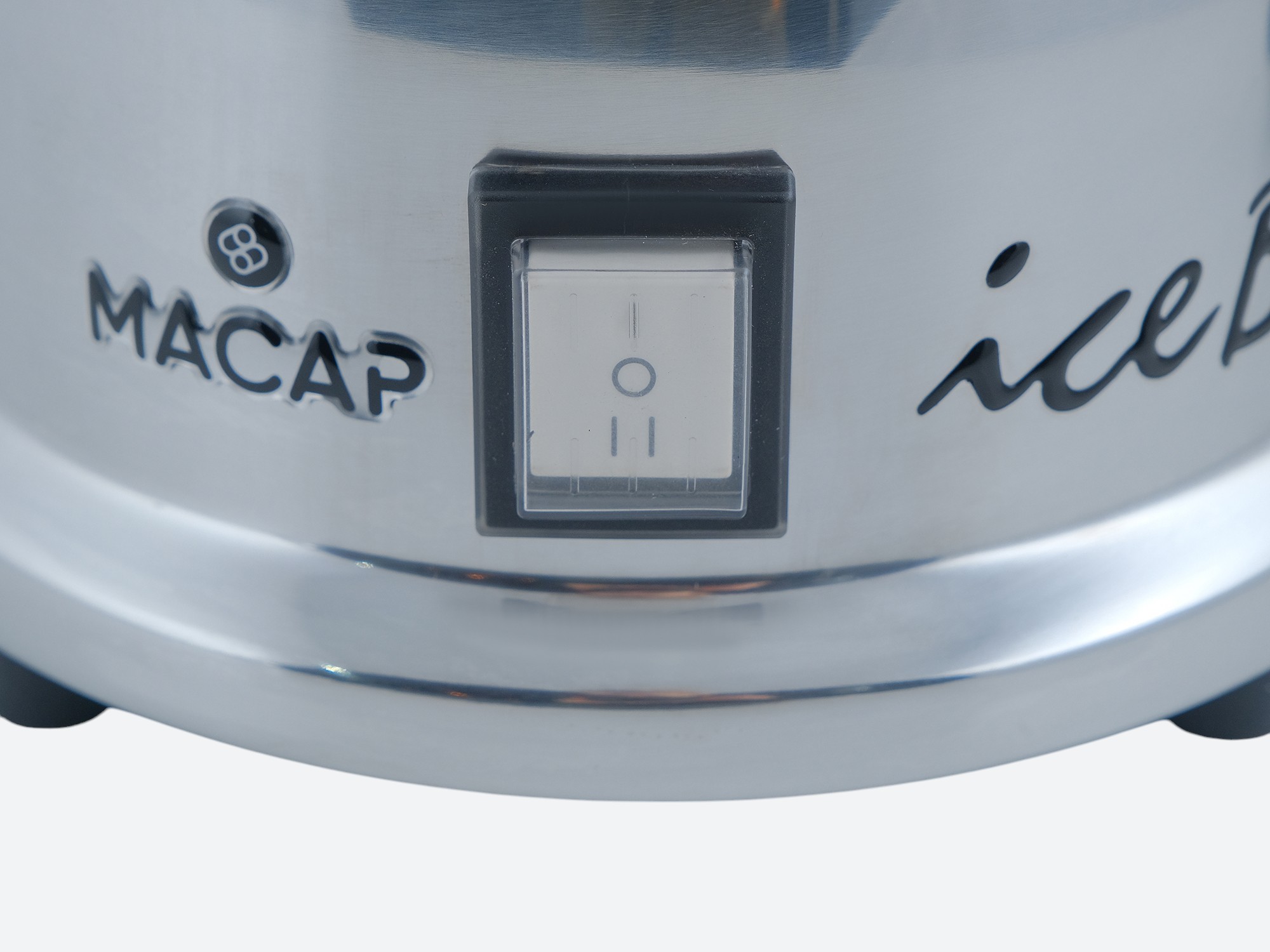 БЛЕНДЕР MACAP B100 (C13) ХРОМ ПЛАСТИКОВЫЙ СТАКАН — 4