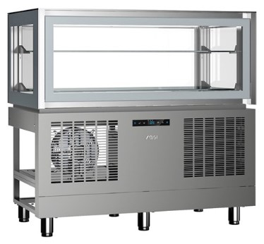 ВИТРИНА ХОЛОД. ВСТРАИВАЕМАЯ SAGI KP12G1M