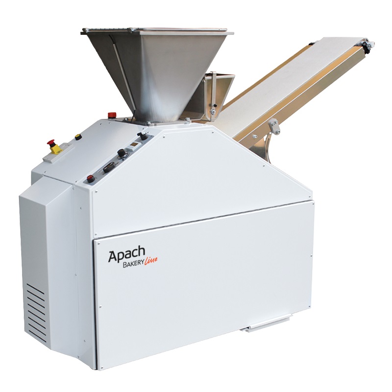 ТЕСТОДЕЛИТЕЛЬ ВАК. APACH BAKERY LINE SDT120 SA С ТЕФ.БУНКЕРОМ 100 Л, СИСТ-Й СМАЗКИ, ПРИВОДОМ КОНВ-РА