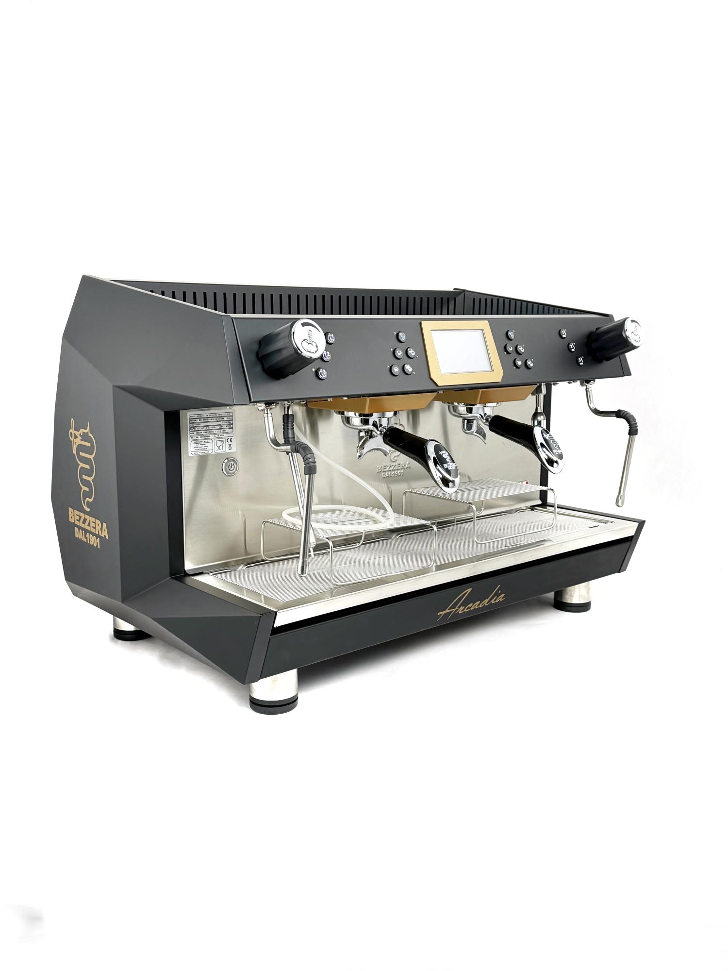 КОФЕМАШИНА АВТОМАТ BEZZERA ARCADIA DE BREWING PROFILE 2GR ЧЕРНАЯ МАТОВАЯ МУЛЬТИФАЗНАЯ — 2