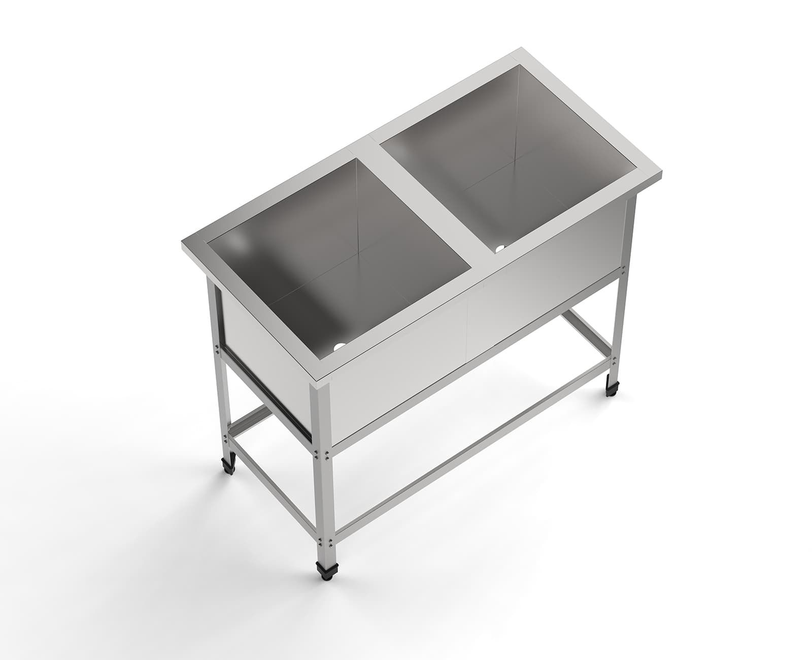 ВАННА МОЕЧНАЯ GPSTEEL СТАНДАРТ ВМ-2 980/500/850 С (ВМ-2/400)