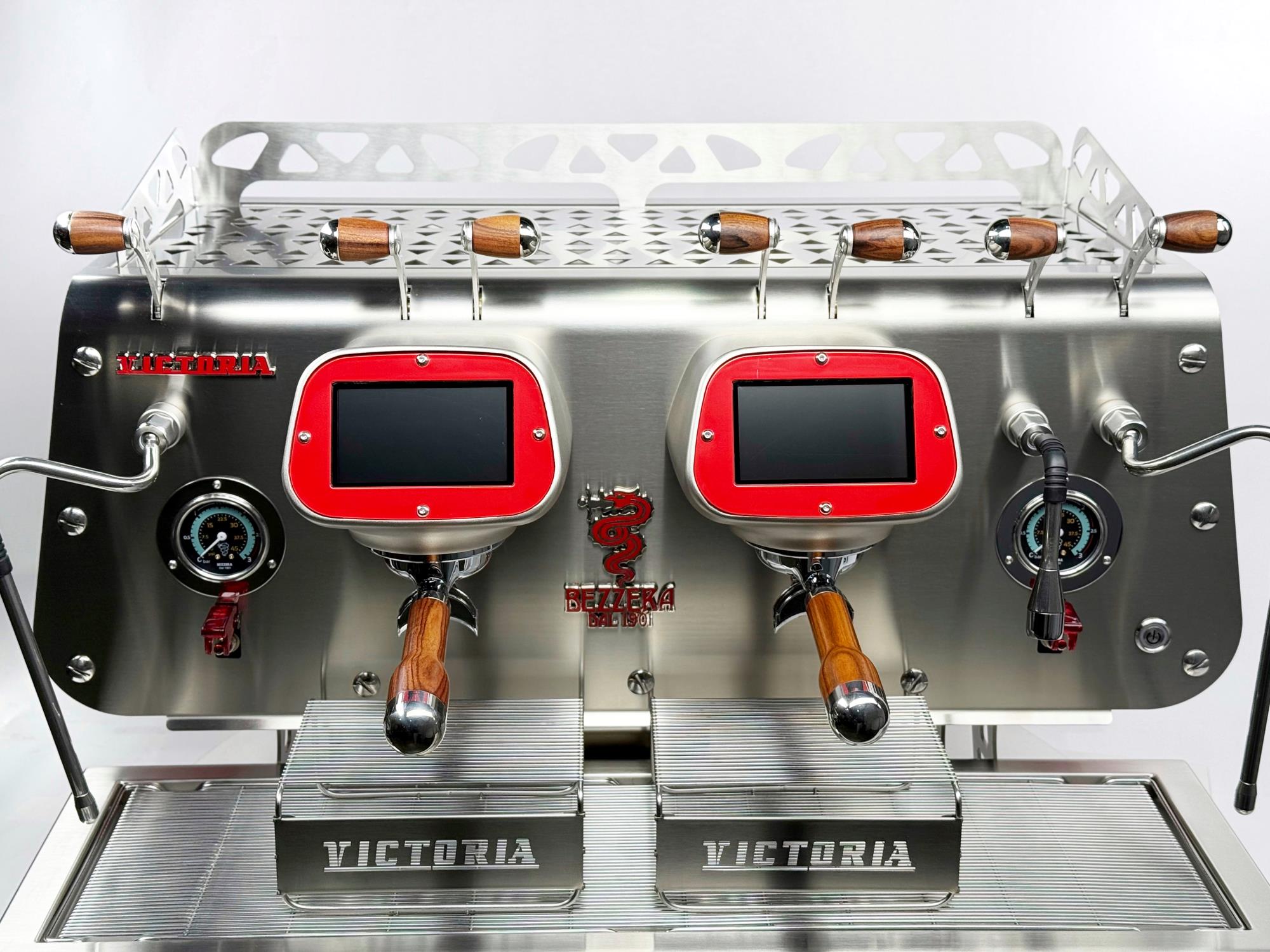 КОФЕМАШИНА АВТОМАТ BEZZERA VICTORIA 2 ГРУППЫ КРАСНАЯ МУЛЬТИФАЗНАЯ — 14