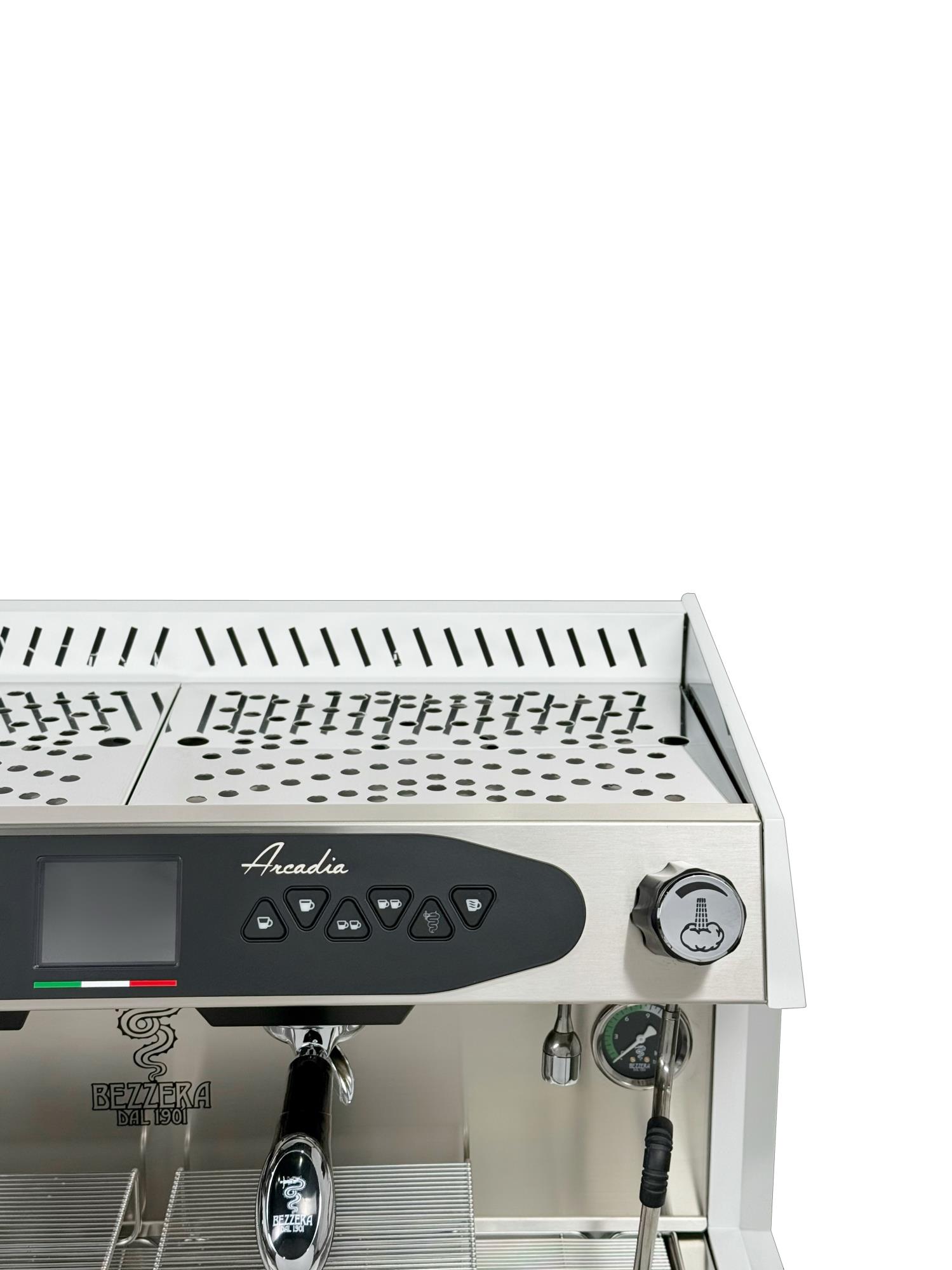 КОФЕМАШИНА АВТОМАТ BEZZERA ARCADIA DE PID 2GR БЕЛАЯ МУЛЬТИФАЗНАЯ — 8