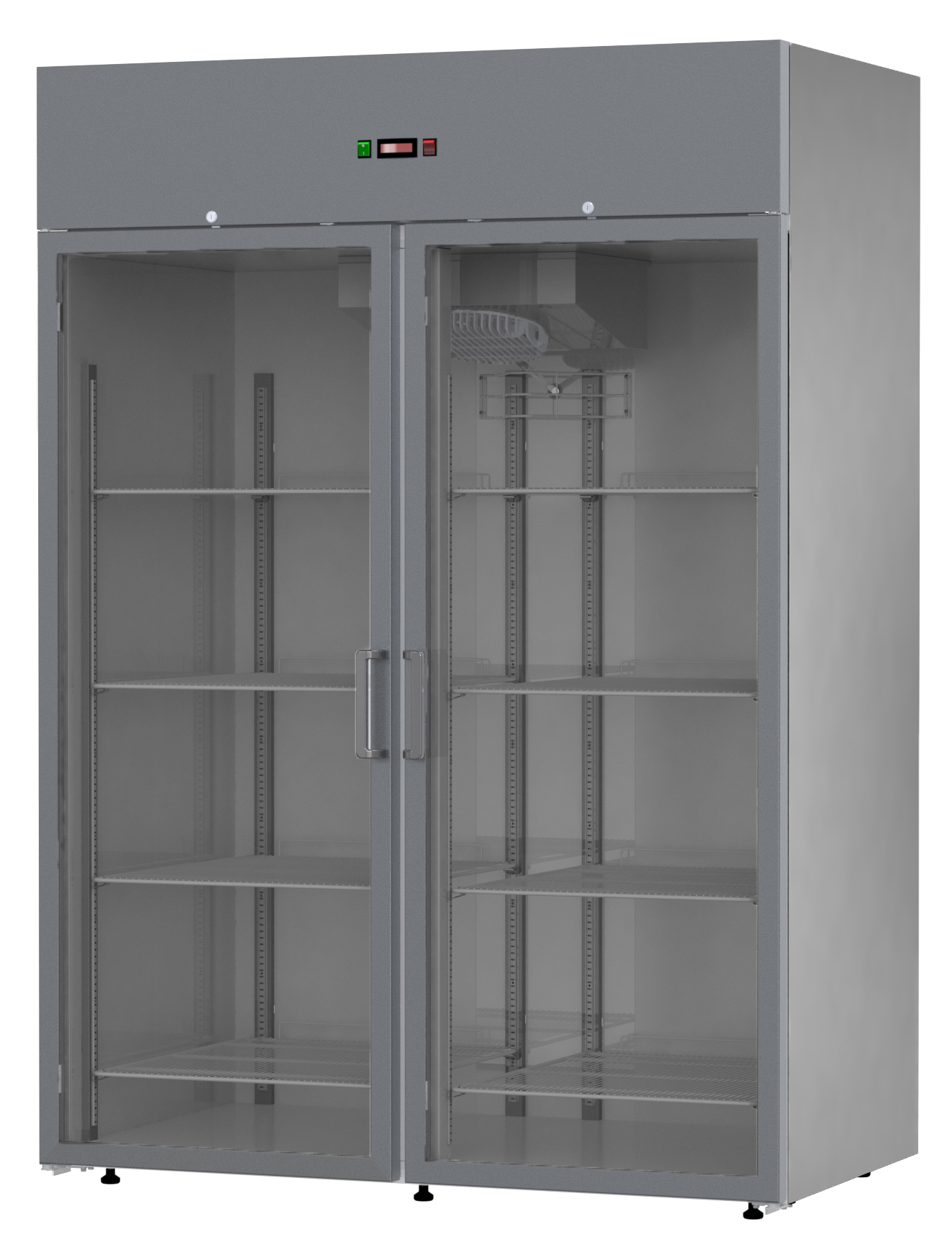 ШКАФ ХОЛОДИЛЬНЫЙ СО СТЕКЛ. ДВЕРЬЮ АРКТО D1.4-G БЕЗ КАНАПЕ (R290) НЕРЖ. 101000199