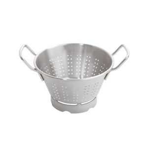 Дуршлаг конический d24см h12см, 3,5л, с ручками, нерж.сталь 11927-24