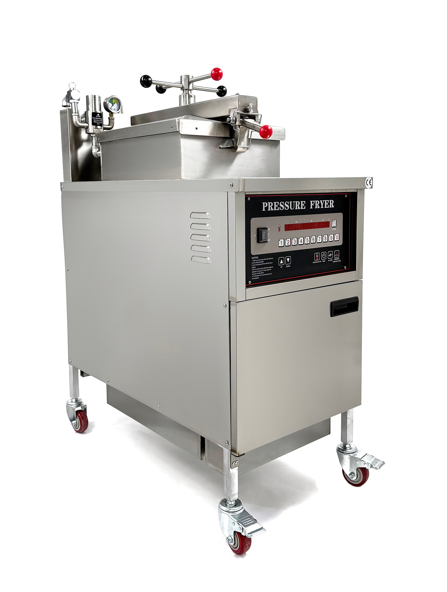 ФРИТЮРНИЦА HURAKAN ПОД ДАВЛЕНИЕМ HKN-EPF24DOF — 1