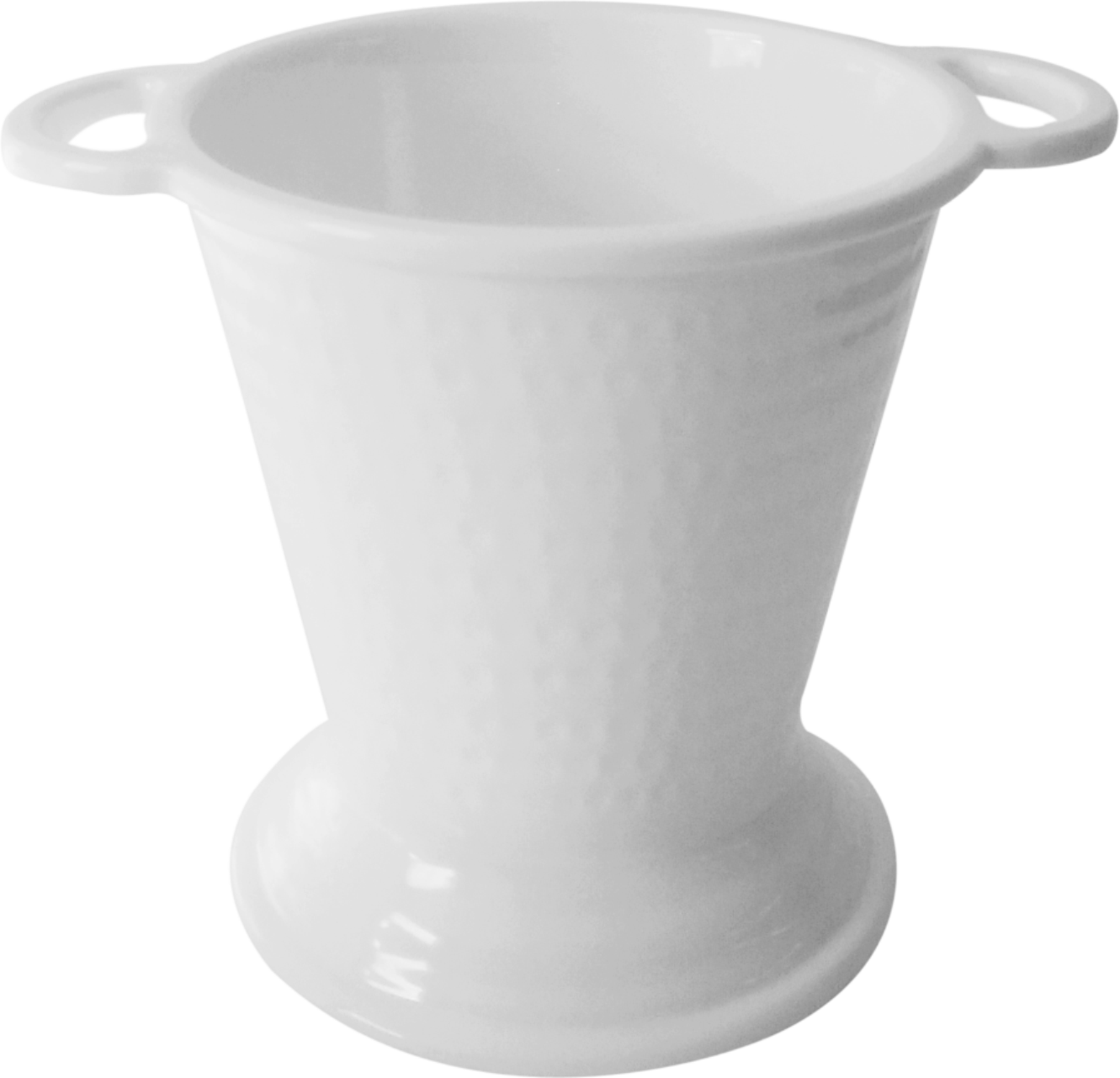 Емкость для закусок 0,5л d15,2см, меламин, Bucket, цвет белый H-2389 — 2