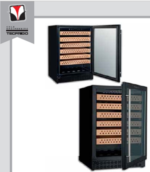 ШКАФ ХОЛОД.СО СТЕКЛОМ ДЛЯ СИГАР TECFRIGO AVANA 150