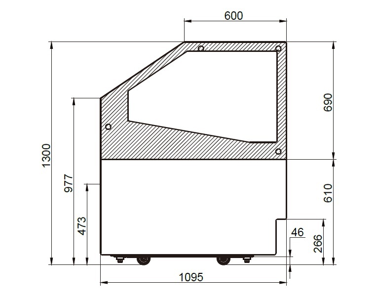 ВИТРИНА ДЛЯ МОРОЖЕНОГО CARPINI THOMAS TM 12SH — 2