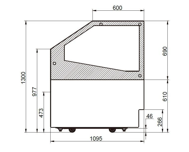 ВИТРИНА ДЛЯ МОРОЖЕНОГО CARPINI THOMAS TM 18SH — 2
