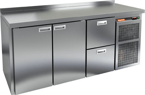 СТОЛ С МОРОЗИЛЬНЫМ ШКАФОМ HICOLD GN 112 BR2 BT (R290)