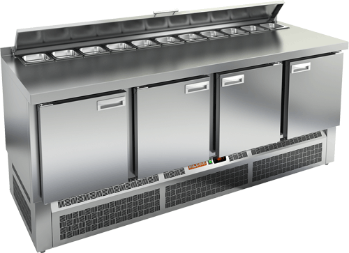 СТОЛ ДЛЯ САЛАТОВ HICOLD SLE2-1111SN (1/6) (R290)