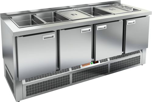 СТОЛ ДЛЯ САЛАТОВ HICOLD SLE3-1111GN БЕЗ КРЫШКИ (R290)