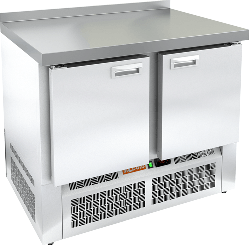 СТОЛ С ХОЛОДИЛЬНЫМ ШКАФОМ HICOLD GNE 11/TN W (R290)