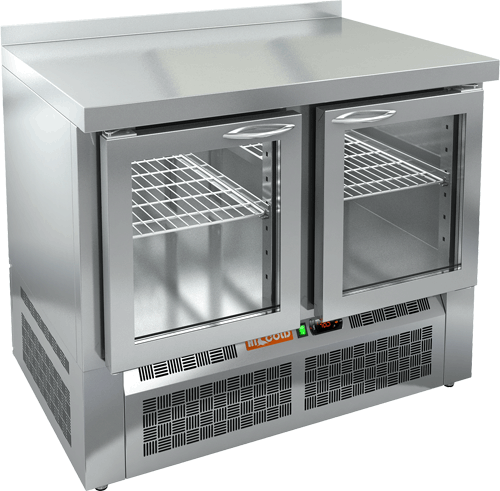 СТОЛ С ХОЛОДИЛЬНЫМ ШКАФОМ HICOLD GNEG 11 HT (R290)