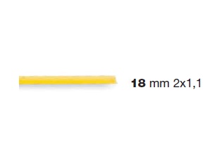 ФОРМА LA MONFERRINA ДЛЯ P6/P12 LINGUINE 2x1,1 MM 18 БРОНЗА