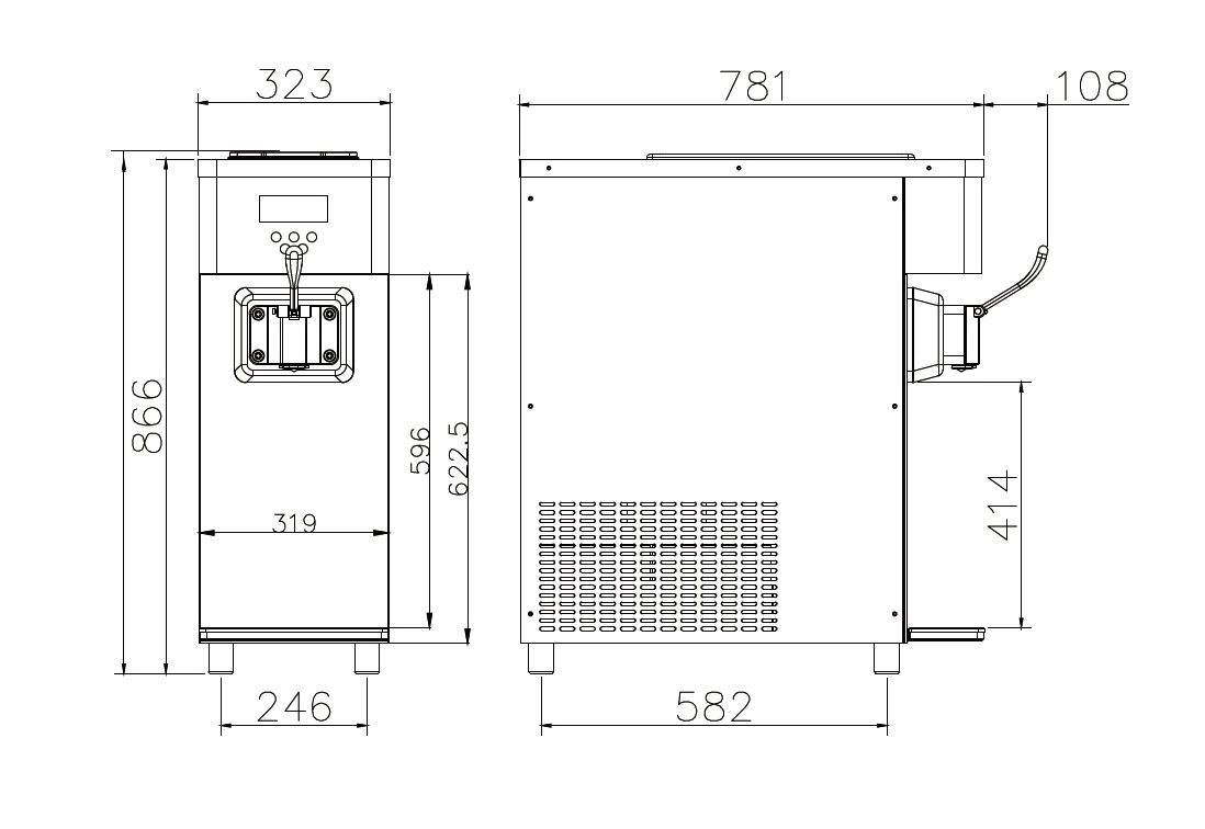 ФРИЗЕР ДЛЯ МОРОЖЕНОГО GELPROM GP100S-AP-SP, ПАСТЕРИЗАЦИЯ, ПОМПА — 4
