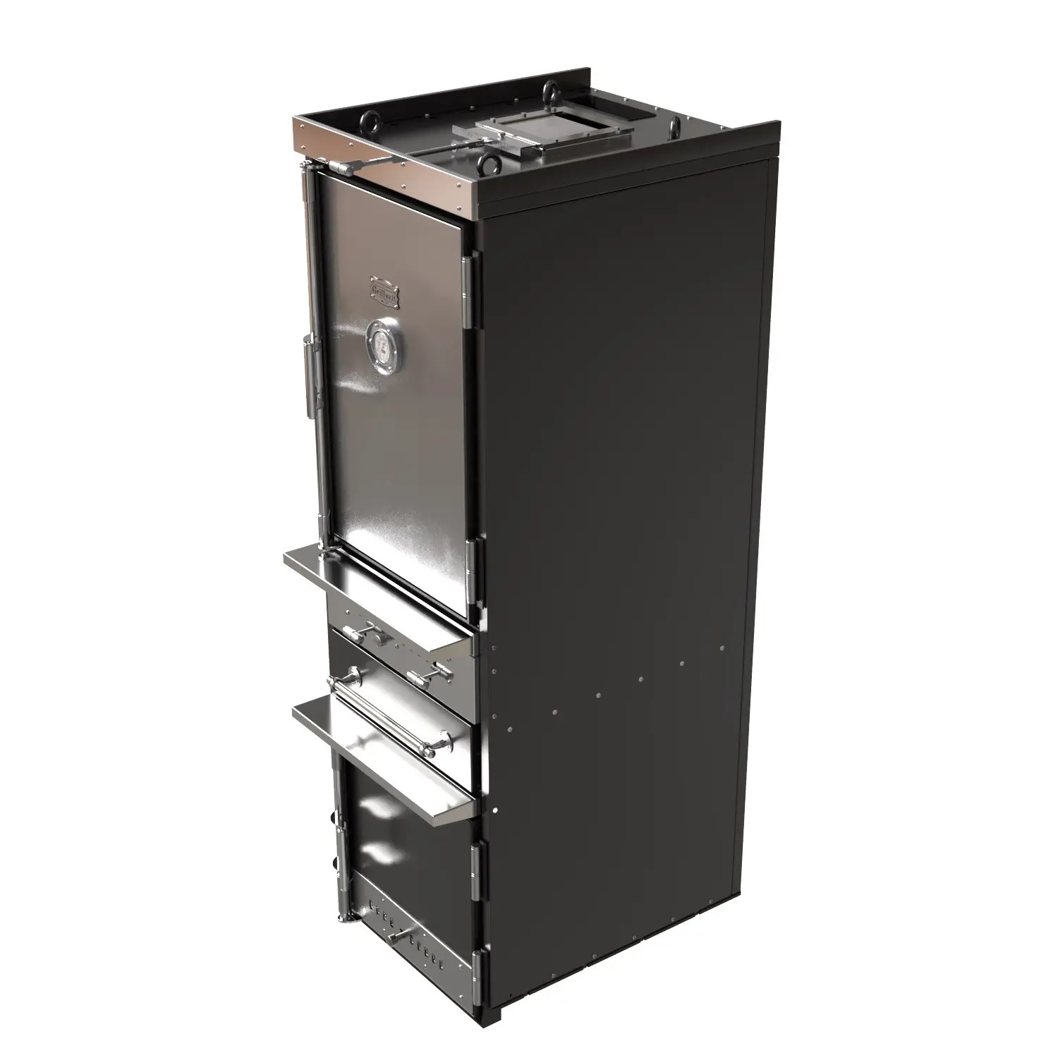 ГРИЛЬ-СМОКЕР GRILLVETT CABINET-600 (КЛАССИЧЕСКОЕ ИСПОЛНЕНИЕ, ЧЕРНЫЙ) — 4