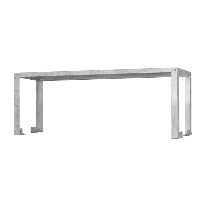 Полка-надстройка настольная ПННн - 1400*400*500 "Norma Inox",нерж., 1 уровень