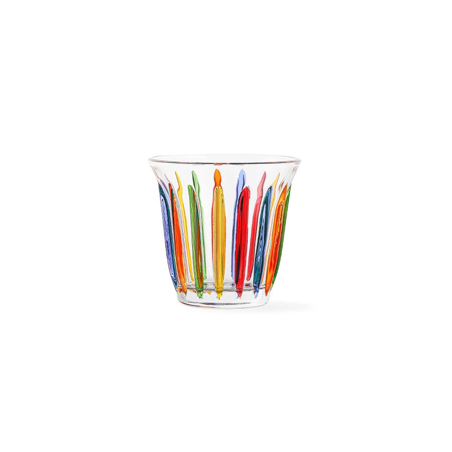 Стакан для кофе Wright Cup 240 мл с ручной росписью, лимитированная версия G5035C, разноцветный