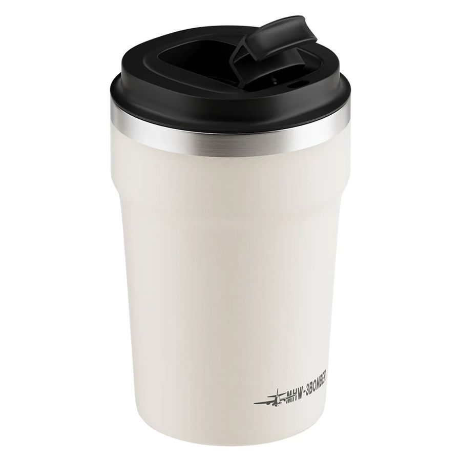 Термокружка Cooki M5716W, белая