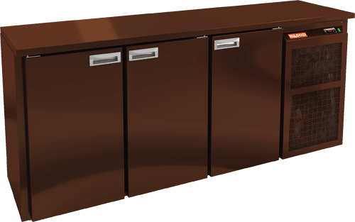 СТОЛ C МОРОЗ.ШКАФОМ HICOLD BN 111 BR2 BT BAR — 1