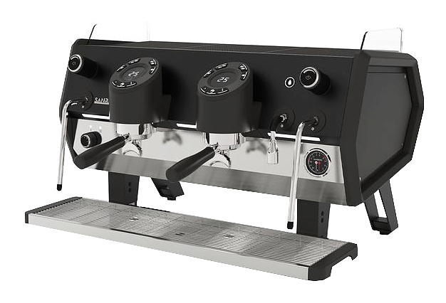 Кофемашина Sanremo D8 2GR подсветка групп, Cold Touch, черная