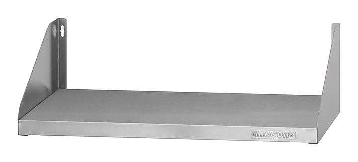 Полка навесная Mecon Norma Inox ПНОн 1000×300×180 мм, сплошная, нерж. сталь