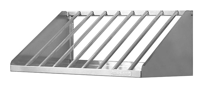Полка для сушки досок Mecon Norma Inox СДВн 300×400×260 мм, 4 ячейки