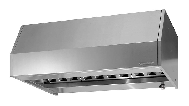 Зонт вытяжной пристенный Mecon Norma Inox ЗВЗн 1000×1000×400 мм, закрытый